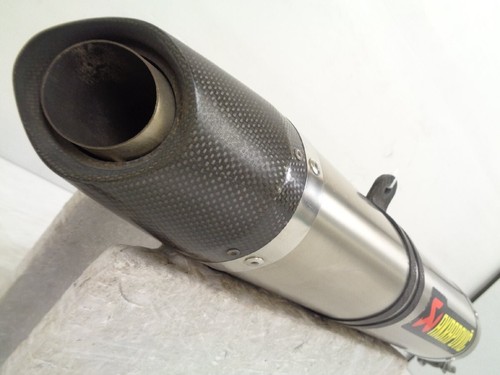 YAMAHA YZF-R1 4C8 07-08 AKRAPOVIC Titanium Racing Slip-on Muffler - Picture 5 of 10