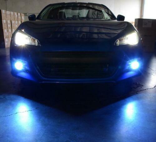 SHENKENUO 2-Pack Ice Blue H8 H11 LED Fog Light Bulbs - 80W, 8000K, 5-Year Warranty