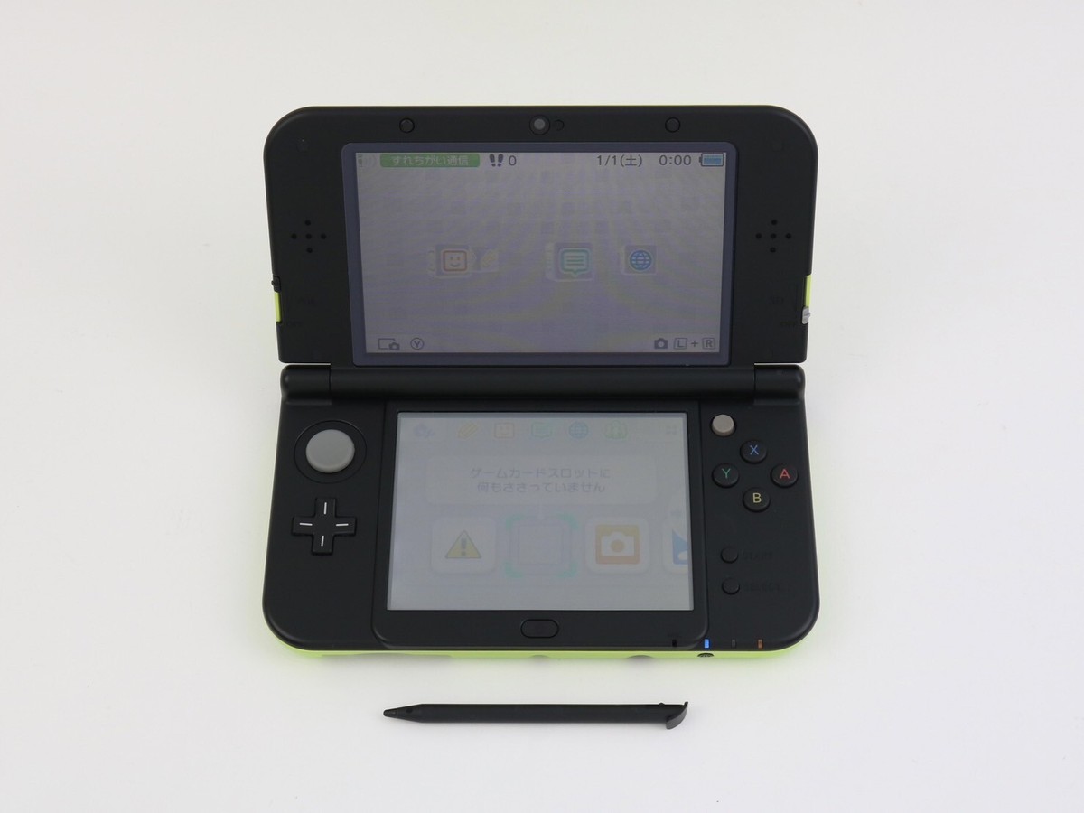 ニンテンドー3DS - New NINTENDO 3DS LL　LIME×BLACK NEW Nintendo 3DS LL XL Lime Green Black Console Japan | eBay