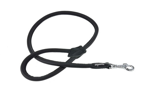 Cuero Premium Perro Plomo, Anillos Metálicos Fuertes No Ajustables y Cuero Artesanal - Imagen 16 de 17