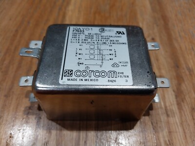 Corcom 10A-YO1 F7693 50/60Hz 10A Powerline Filter