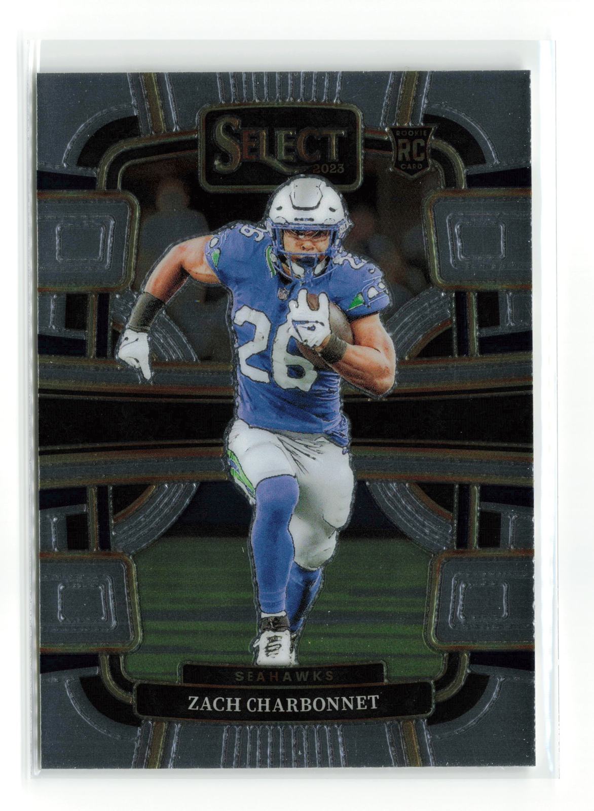 ZACH CHARBONNET #86 RC 2023 PANINI SELECT SEAHAWKS