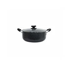 9-1/2" (24CM) Non-Stick Coating Cooking Pot 5QT Sauce Pan With Lid Cookware