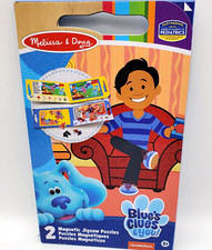 Blues Clues Jigsaw Puzzles Melissa And Doug Magnetic New Ages 3 Take A Long