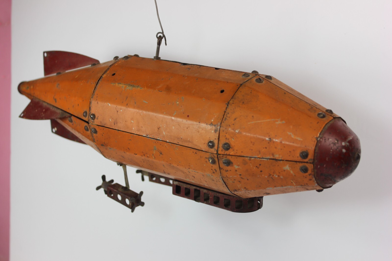 Antique ZEPPELIN 1920's Metalcraft 960 Airship Fully Constructed EX