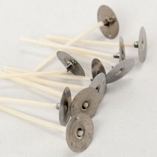 Tea Light Candle Wick 40mm Long TL15 Various Pack Sizes | Cosy Owl Candle Making