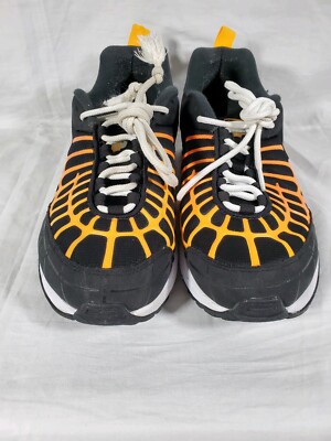 Nike Air Max 120 Black Crimson Laser Orange 819857-003 Mens Size