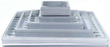 Ultra Thin 40mm Depth Aluminium Triple Sealed Recessed Manhole Cover - ALL SIZES