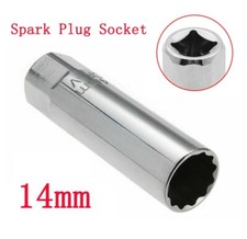 1Pcs 14mm Spark Plug Socket Thin Wall Removal Tool 3/8inch Square Drive 12-Point