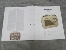 Schaltplan für Kofferradio Radio Nordmende Mambo von 1958 Rundfunkmuseum