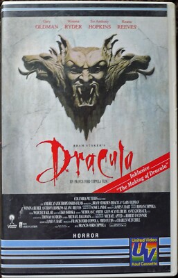 Bram Stoker's Dracula - Spielfilm - VHS Video Kassette Stereo deutsch