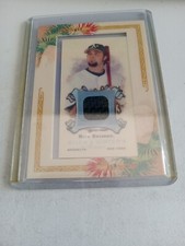 2006 NICK SWISHER ALLEN & GINTER'S THE WORLD CHAMPIONS RELIC JERSEY CARD .