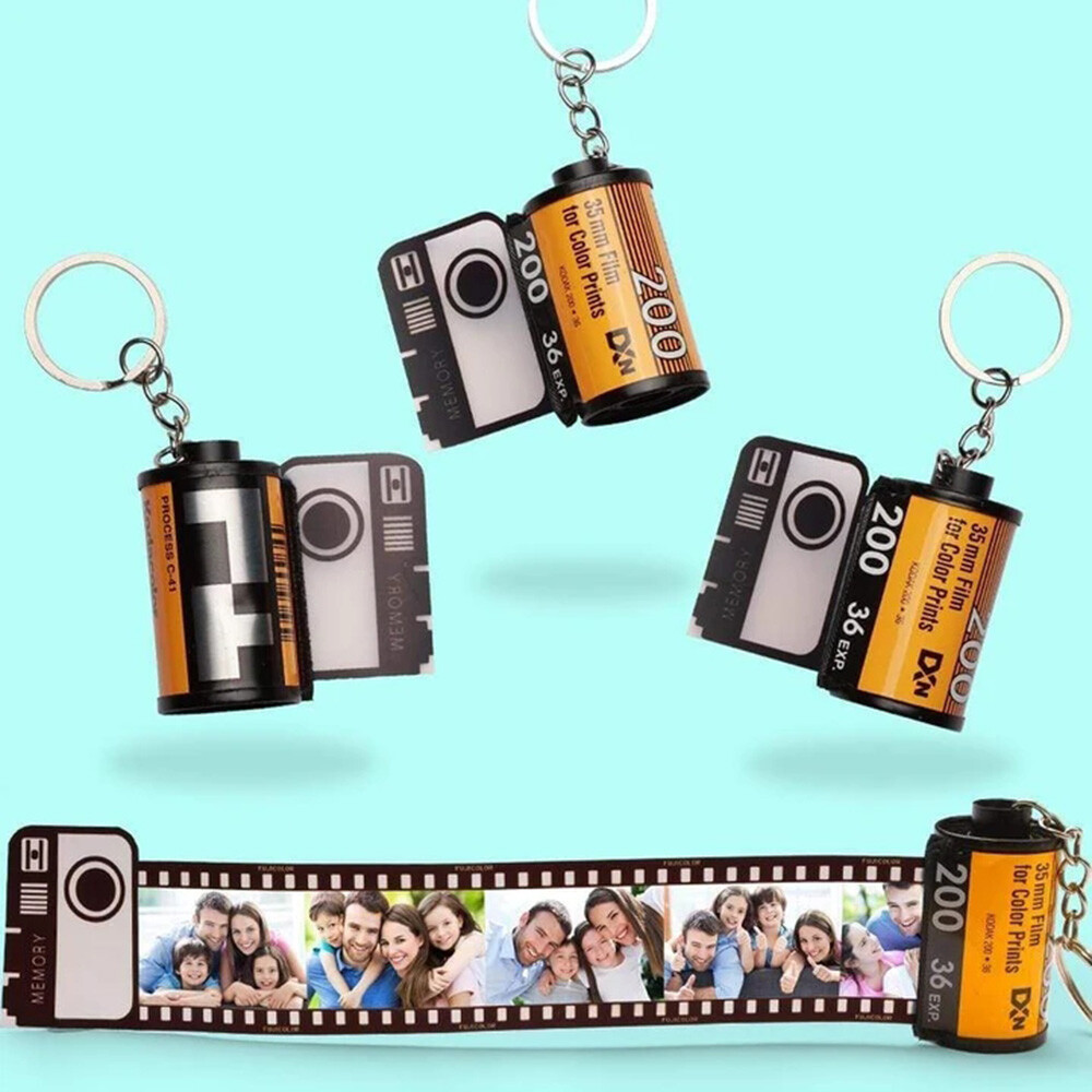 Personalized Keychains Soufeel Film Roll Keychain Stitch Keychain