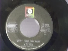 B.B.King,ABC 1248"Why I Sing The Blues"US,7" 45,Treasure Chest Edition,1972,Mint