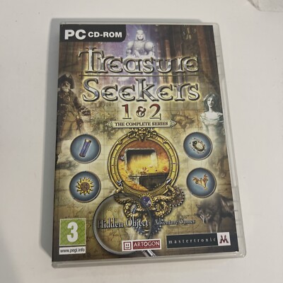Treasure Seekers 1 &2 Complete Series Pc CD Rom Game Video Game