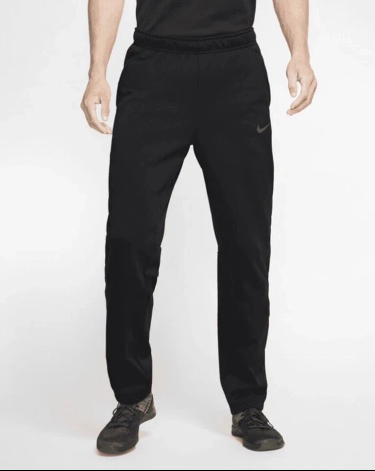 Nike Therma Dri-Fit Black Training Pants Men's Size Medium 932253
