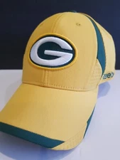 GREEN BAY PACKERS BEAUTIFUL NFL TEAM REEBOK L/XL HAT CAP STUNNING COND. FLEXFIT