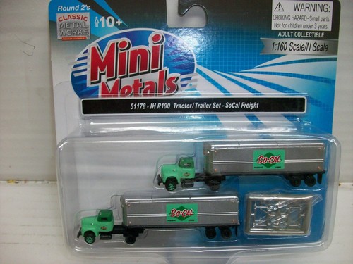  Juego de tractor-remolque SoCal Freight escala N CMW 51178 IH R190 | Zustand: New