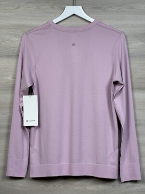 Lululemon Swiftly Relaxed Long Sleeve Size 4 Pink Peony PKPI 50500