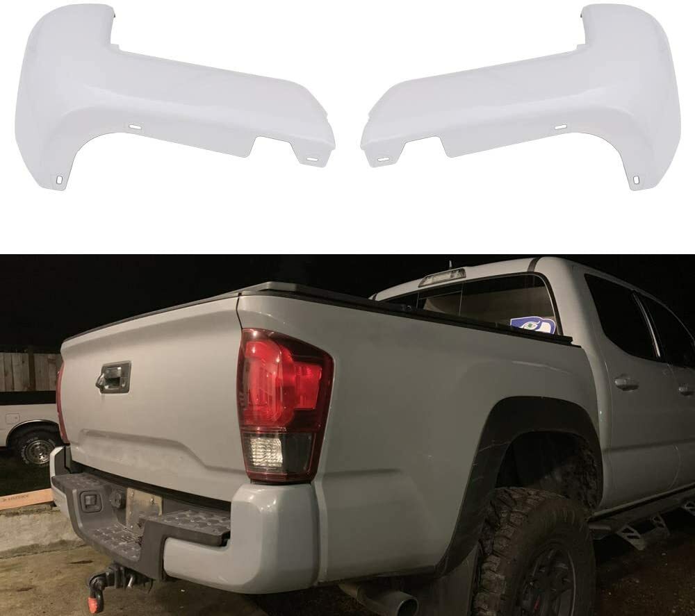 Rear Bumper End Cap W/O Sensor Hole for 16-24 TOYOTA TACOMA