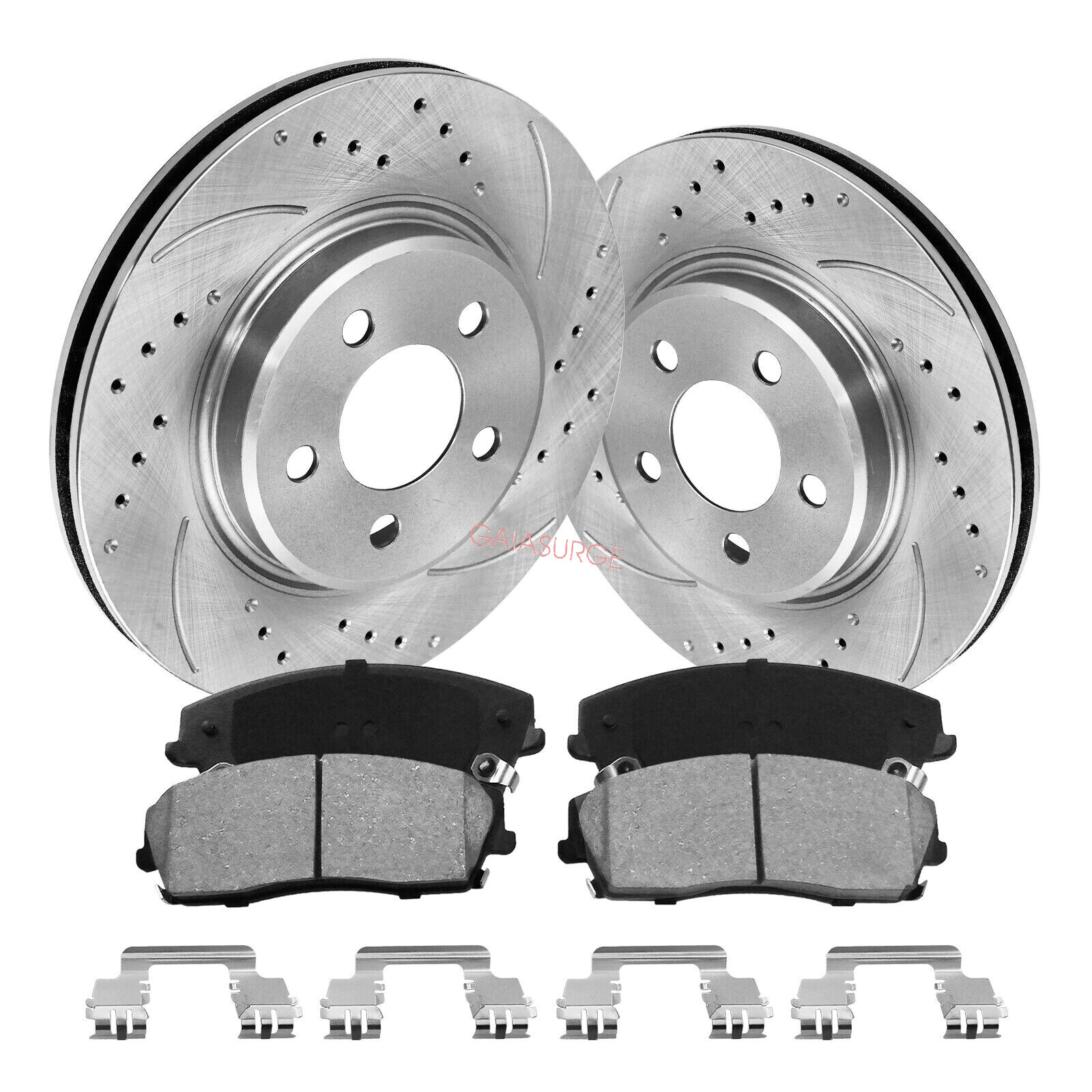 320mm Front Disc Brake Rotor & Ceramic Pads for Dodge Charger 20052023