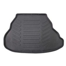 Alfombrilla de maletero trasero revestimiento de carga para Honda City 2009-2013 bandeja de arranque 3D negra