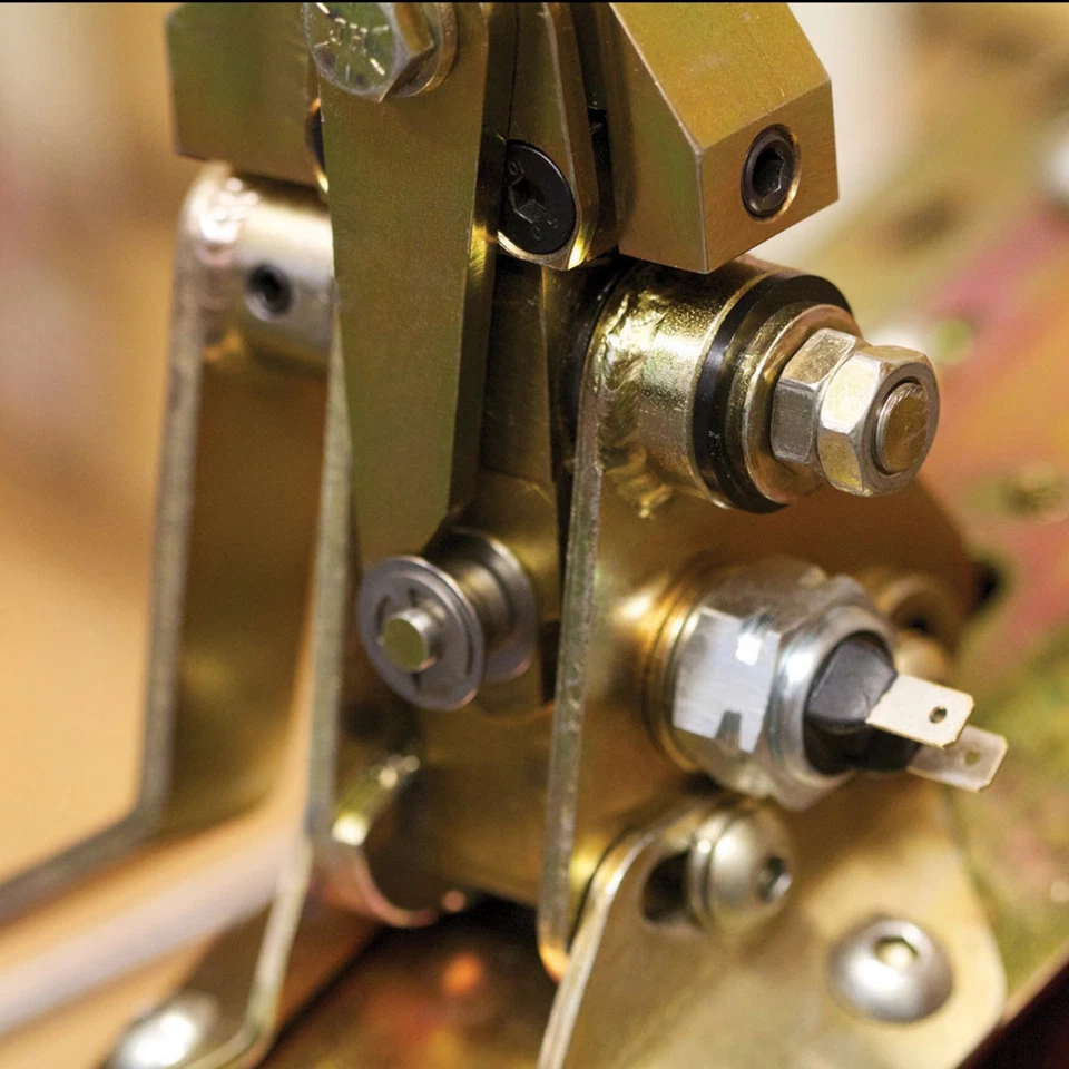 Ford FMX Single Action Shift Kit 16 Single Bend Black Arm w/ Black Knob muscle - Image 3 of 4