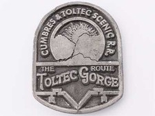 Cumbres  Toltec Scenic Railroad Toltec Gorge Vintage Belt Buckle