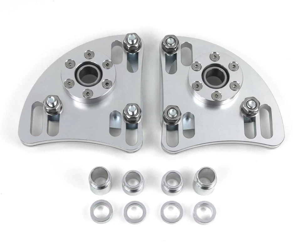 Compatível com 1994-2004 Mustang Totalmente Aj 3 Parafusos Kit de Placa de Rodízio de Cambagem V6 V8 Shelby - Imagem 3 de 4