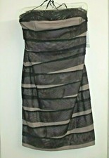 Adrianna Papell Size 8 Live From The Red Carpet Strapless Cocktail Dress NWT