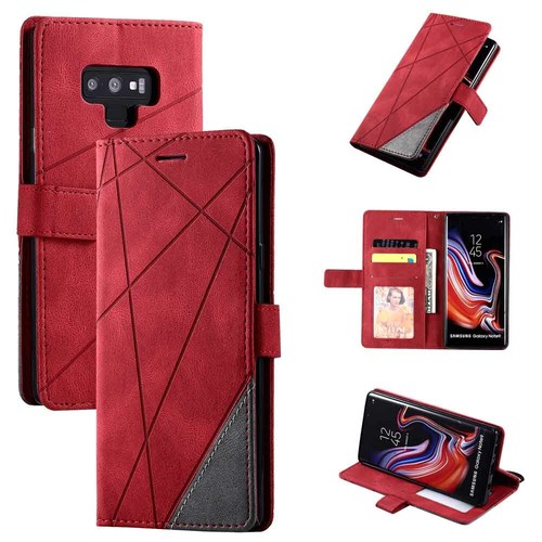For Samsung S20 S7 S8 S9 S10 Plus Note 9 Magnetic Wallet Case Flip Leather Cover - Picture 10 of 33