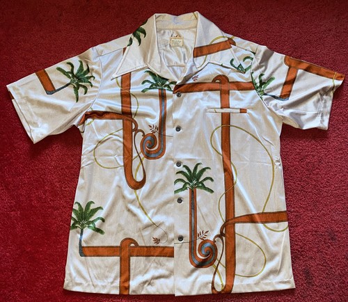 ARNOLD CHRISTENSEN Hawaiian Aloha Shirt 