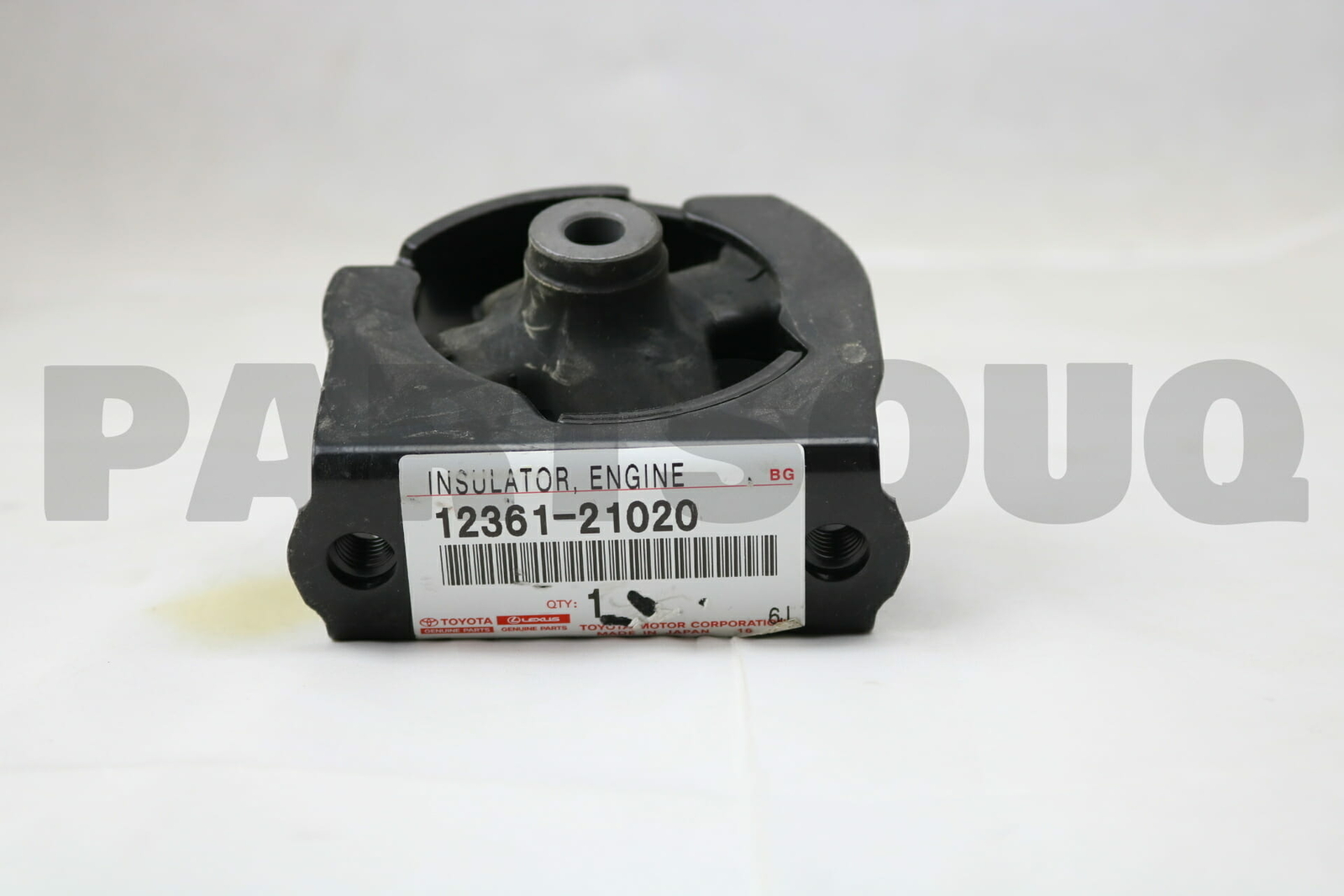 1236121020 Toyota INSULATOR, ENGINE MOUNTING, FRONT(FOR TRANSVERSE 
