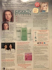 PRINT AD 1999 Proactiv Judith Light Acne Blemish Treatment Dermatologist Skin