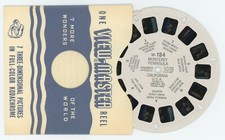 Monterey Peninsula California 1949 Sawyer's ViewMaster Single Reel SP-184