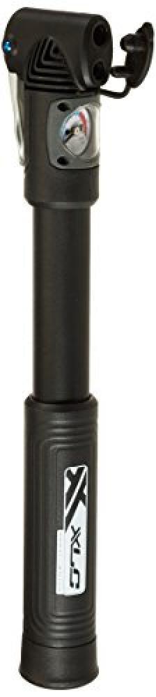 (TG. 22x3x3cm) XLC 2501922300, Mini Pompa Alpha PU-D01 Unisex-Adult, Nero, 22x3x