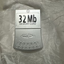 GameCube Memory Card 32 mb Intec