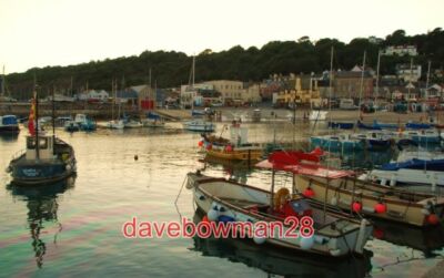 FOTO LYME REGIS: HAFENBELEUCHTUNG 2010
