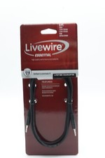 Livewire Essential Interconnect Cable 3.5 mm TRS Male to 3.5 mm TRS Male 5ft Blk