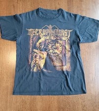 Hot Necrophagist Band All Size Black Cotton T-shirt