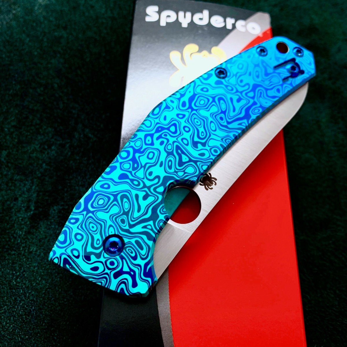 Spyderco C211TIP SpydieChef ~ Marcin Slysz Plain Edge Knife LC200N