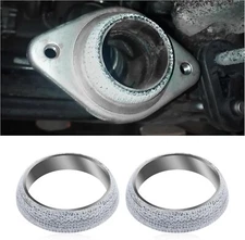 2PCS 54mm Exhaust Flange Donut Gasket Seal Ring for Manifold Pipe Noise Fix