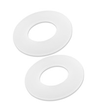 2Pcs Toilet Silicone Gasket Flush Valve Seal Compatible with Caroma Geberit M5