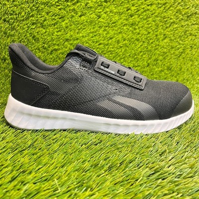 Reebok Sublite Legend Womens Size 8 Black White Composite Safety Toe Work Shoes