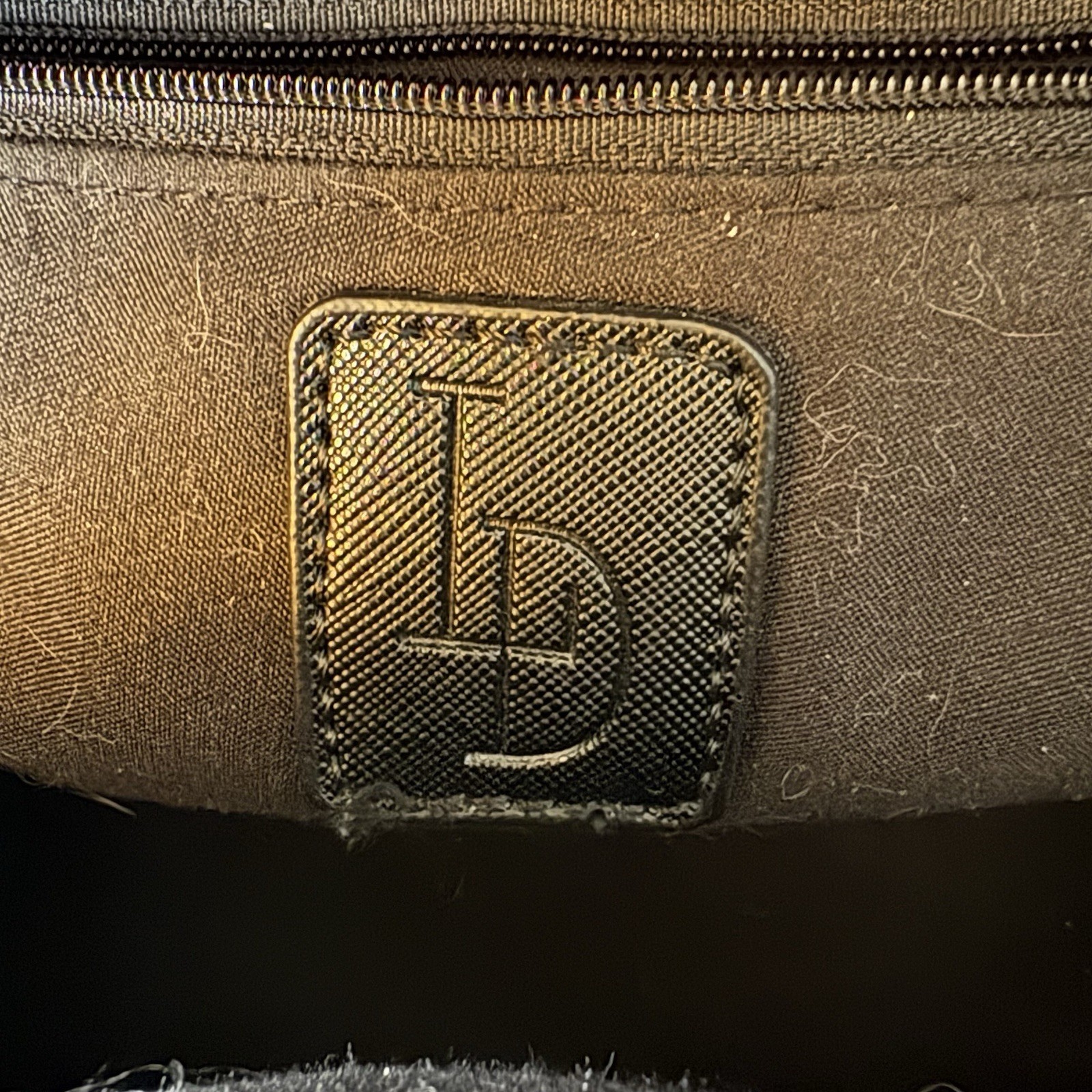 Mini Backpack Purse Crossbody Patterned Fabric Go… - image 8