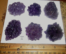 BEAUTIFUL  AMETHYST STALACTITE FLOWERS CLUSTERS  PRICE IS FOR ONE FLOWER