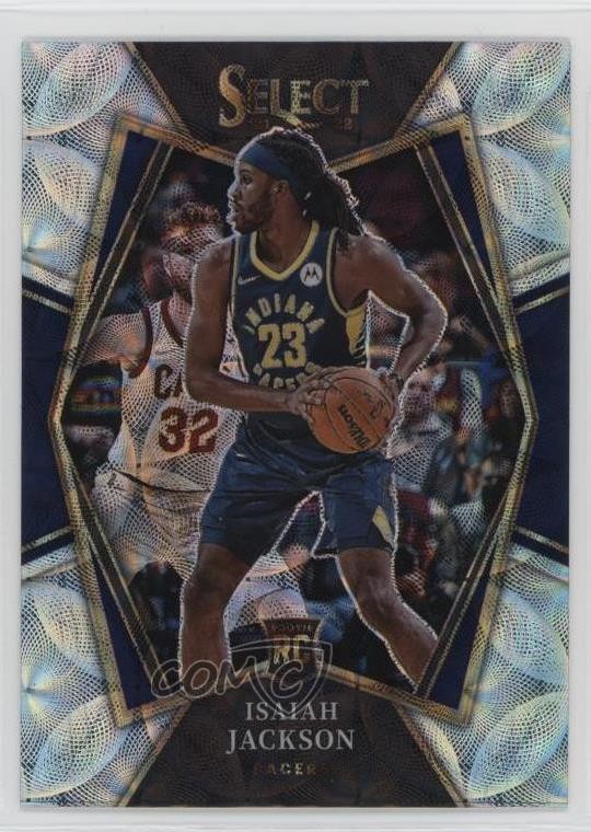 2021-22 Panini Select Premier Level Scope Prizm Isaiah Jackson #150 15ee