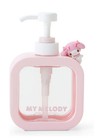 Sanrio Pump Bottle M My Melody Dispenser Bath Goods 500ml Hand Soap Shampoo pink