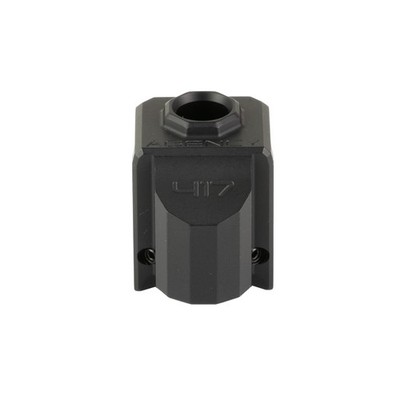Agency Arms 417 Single Port Compensator Glock Gen 5 Black 1/2x28 Thread