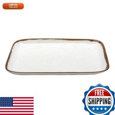 GET 12" x 7 1/2" Rectangular Melamine Platter Set of 4